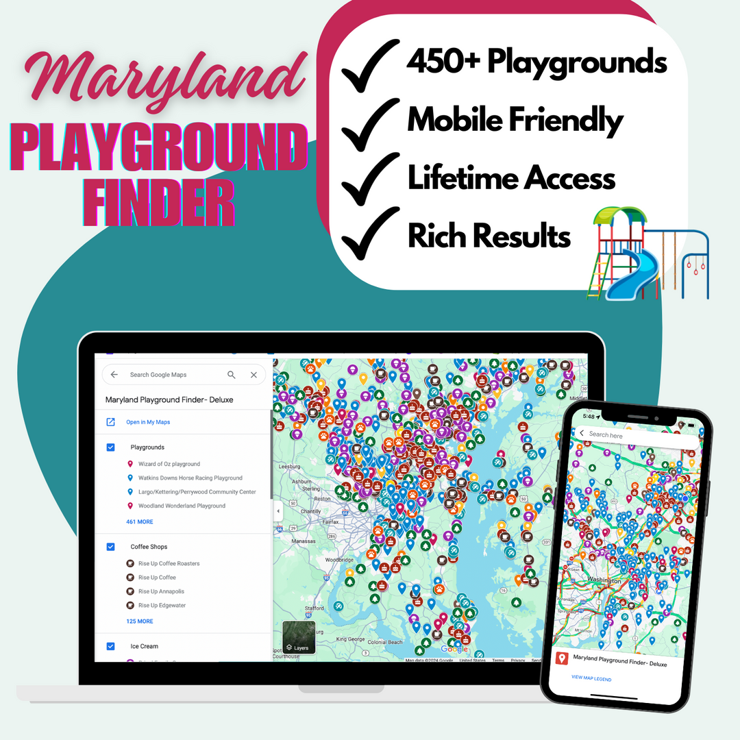 Maryland Playground Finder- Basic Version