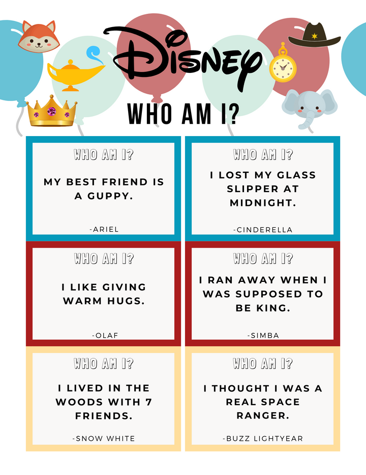 Disney Family Games and Activity Pack