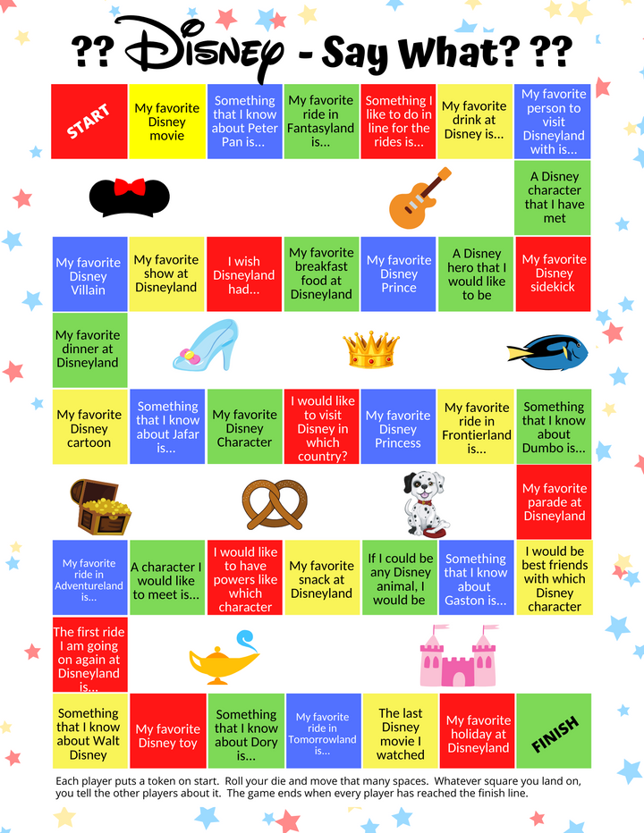 Disney Family Games and Activity Pack