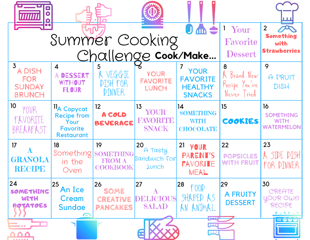 DIY Summer Camp at Home Printable Planner and Activity Bundle
