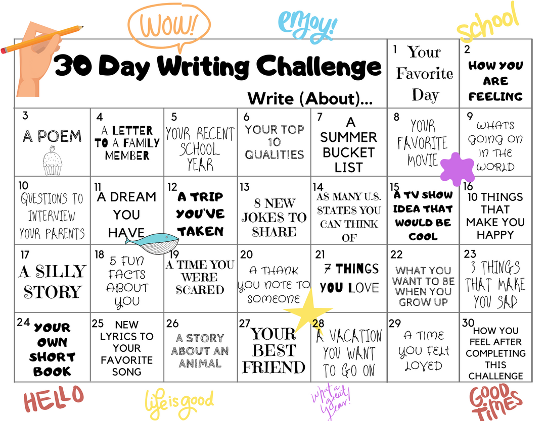 Summer Fun Challenge Pack