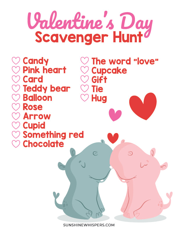 Valentine's Day Games and Activities Printable Pack