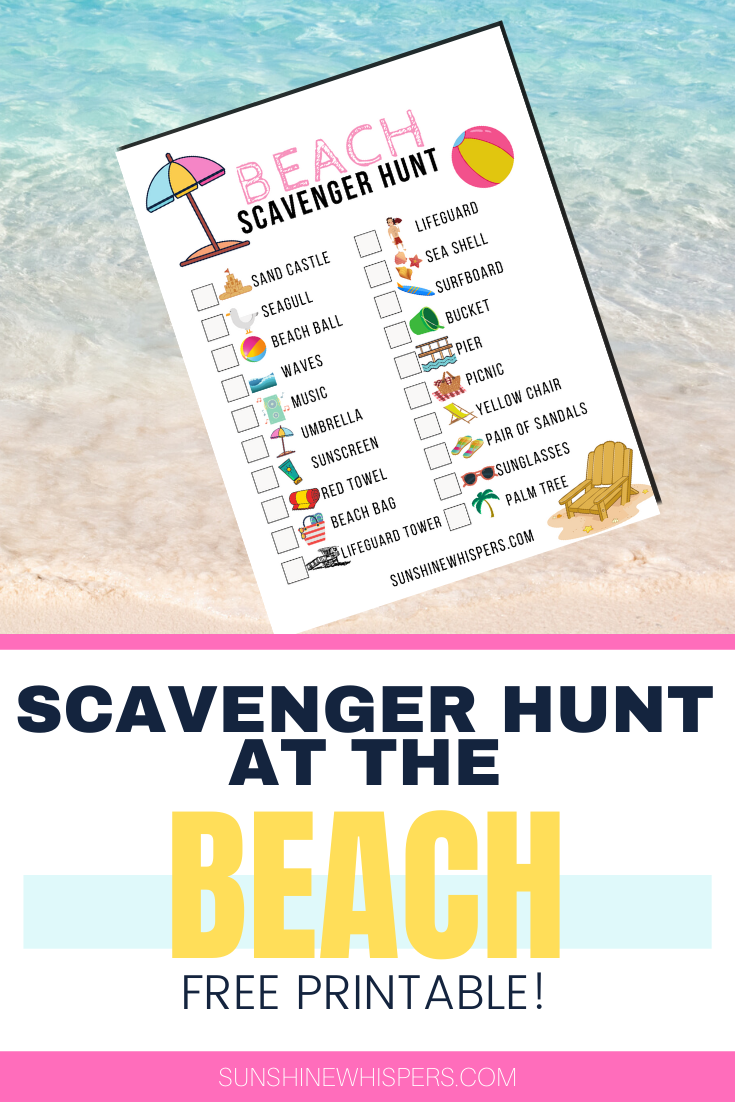 Beach and Under The Sea Printable Activity Pack