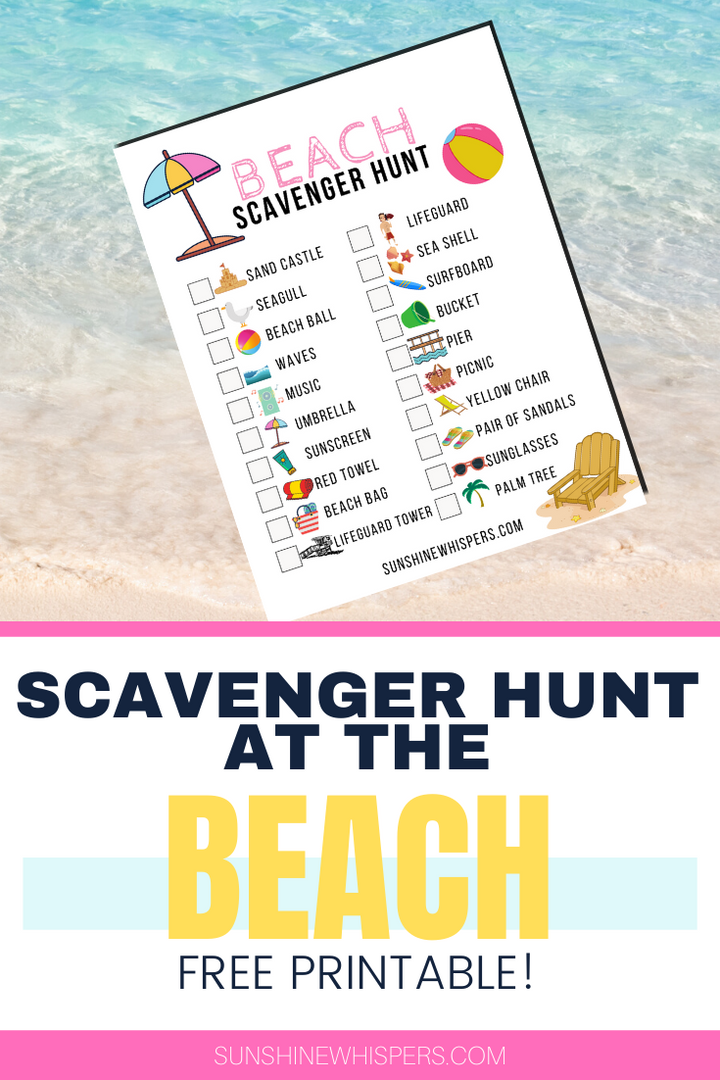 Beach and Under The Sea Printable Activity Pack