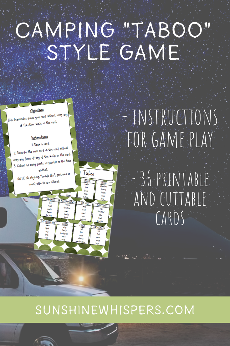 Camping Games and Activities