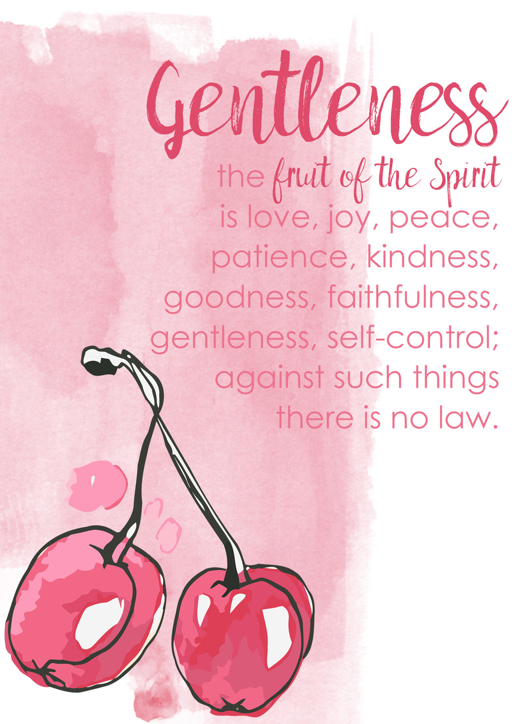 Fruit of the Spirit Printable Scripture Cards: Bundle (all 10 sets, 100 cards)