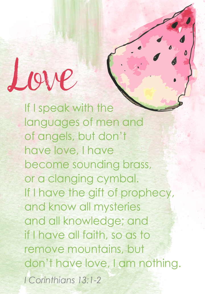 Fruit of the Spirit Printable Scripture Cards: Bundle (all 10 sets, 100 cards)