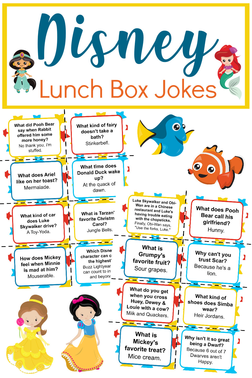 Lunch Box Notes and Jokes