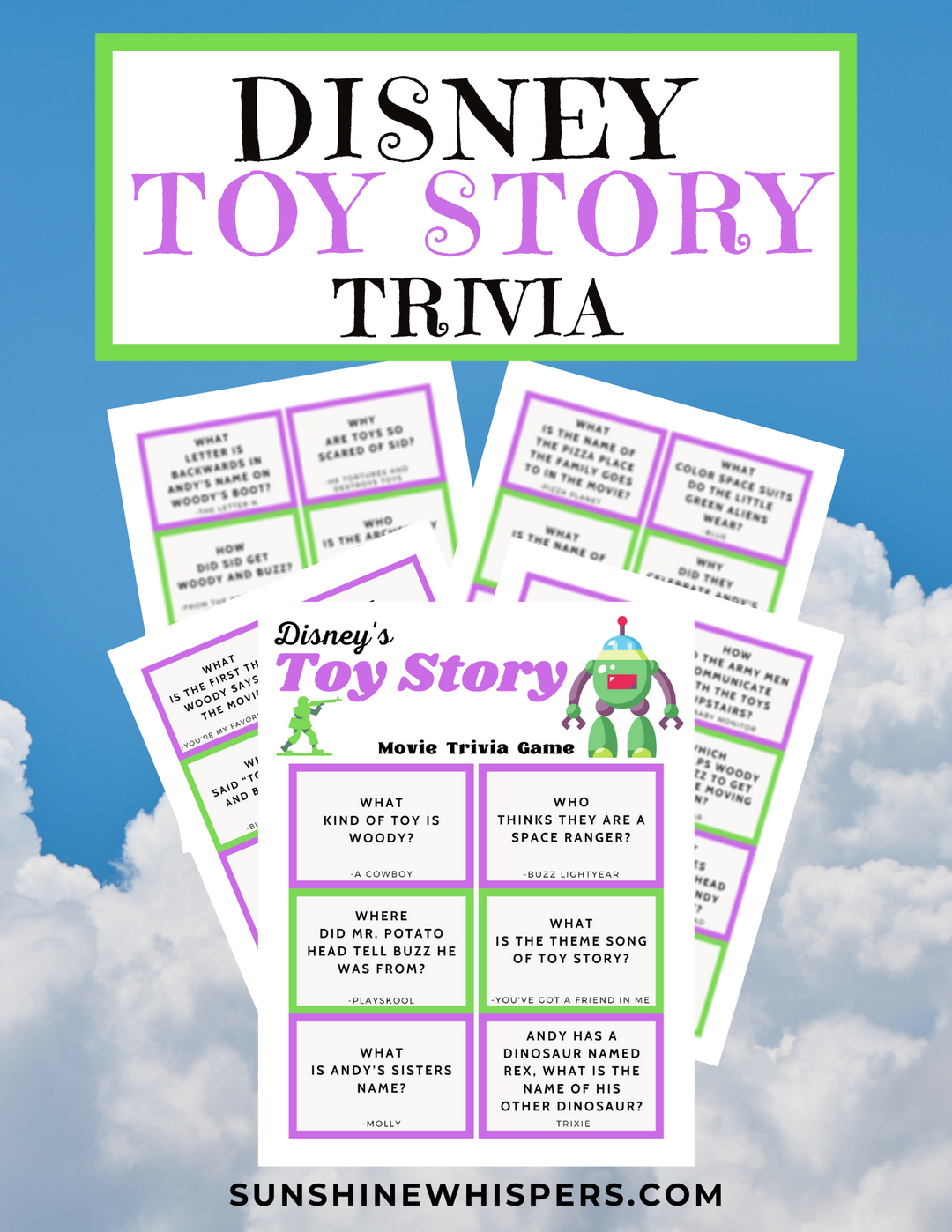 Disney Trivia Game