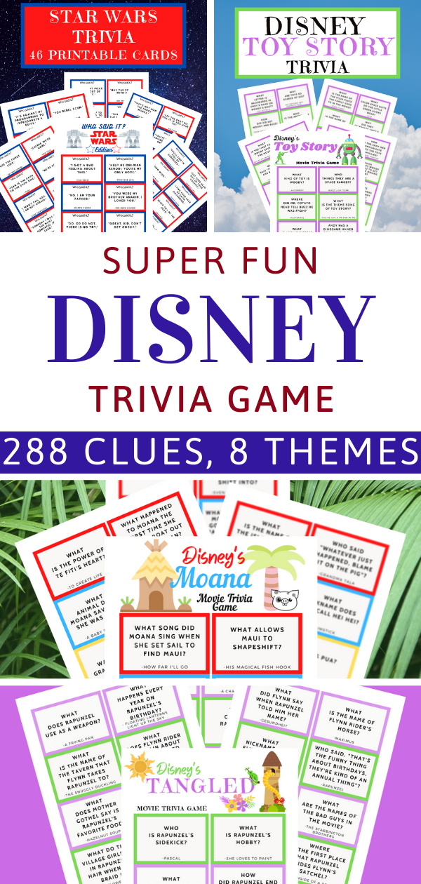 Disney Trivia Game