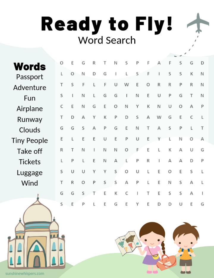 Family Travel Vacation Activity and Planning Pack