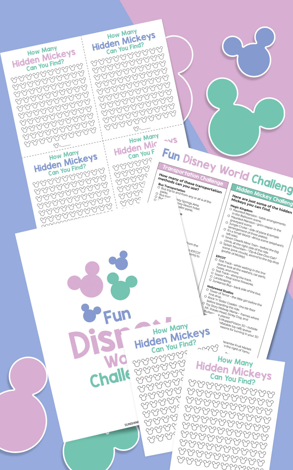 Fun Disney World Challenges!