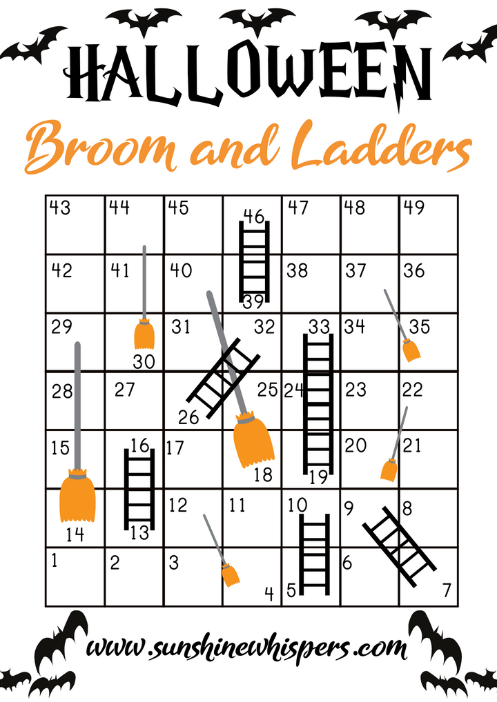 Spooky Fun Halloween Activities Printable Bundle