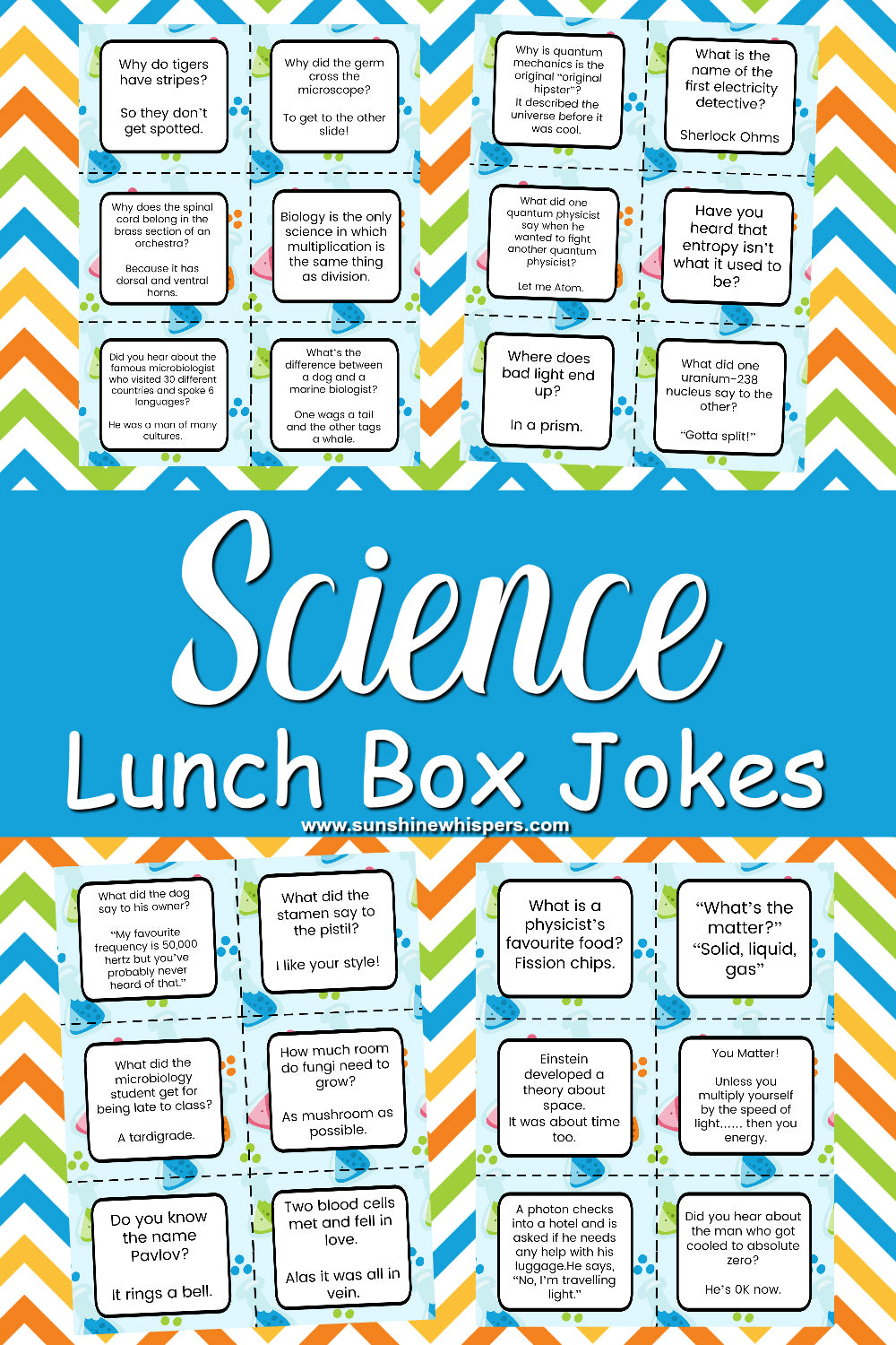 Lunch Box Notes and Jokes