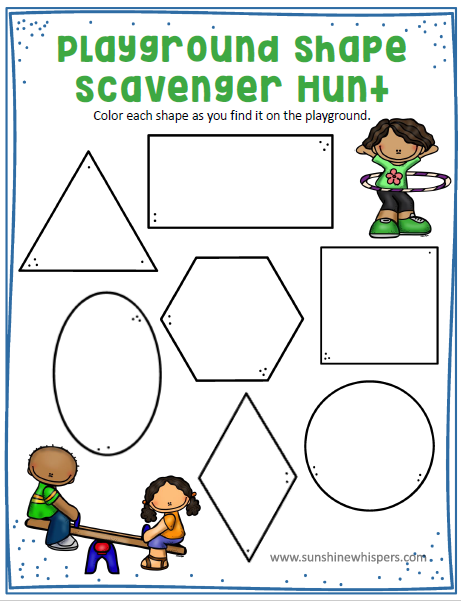 Playground Fun Printable Pack!