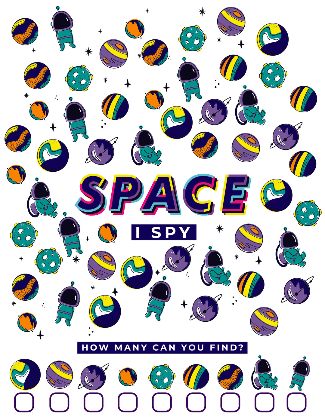 Space Activities Pack for Early Elementary