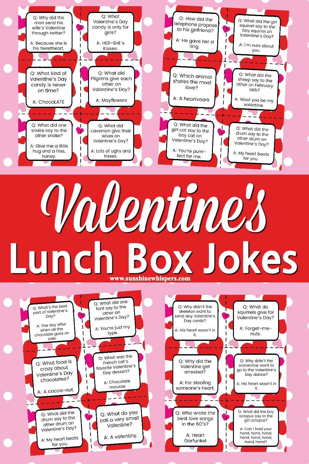 Lunch Box Notes and Jokes