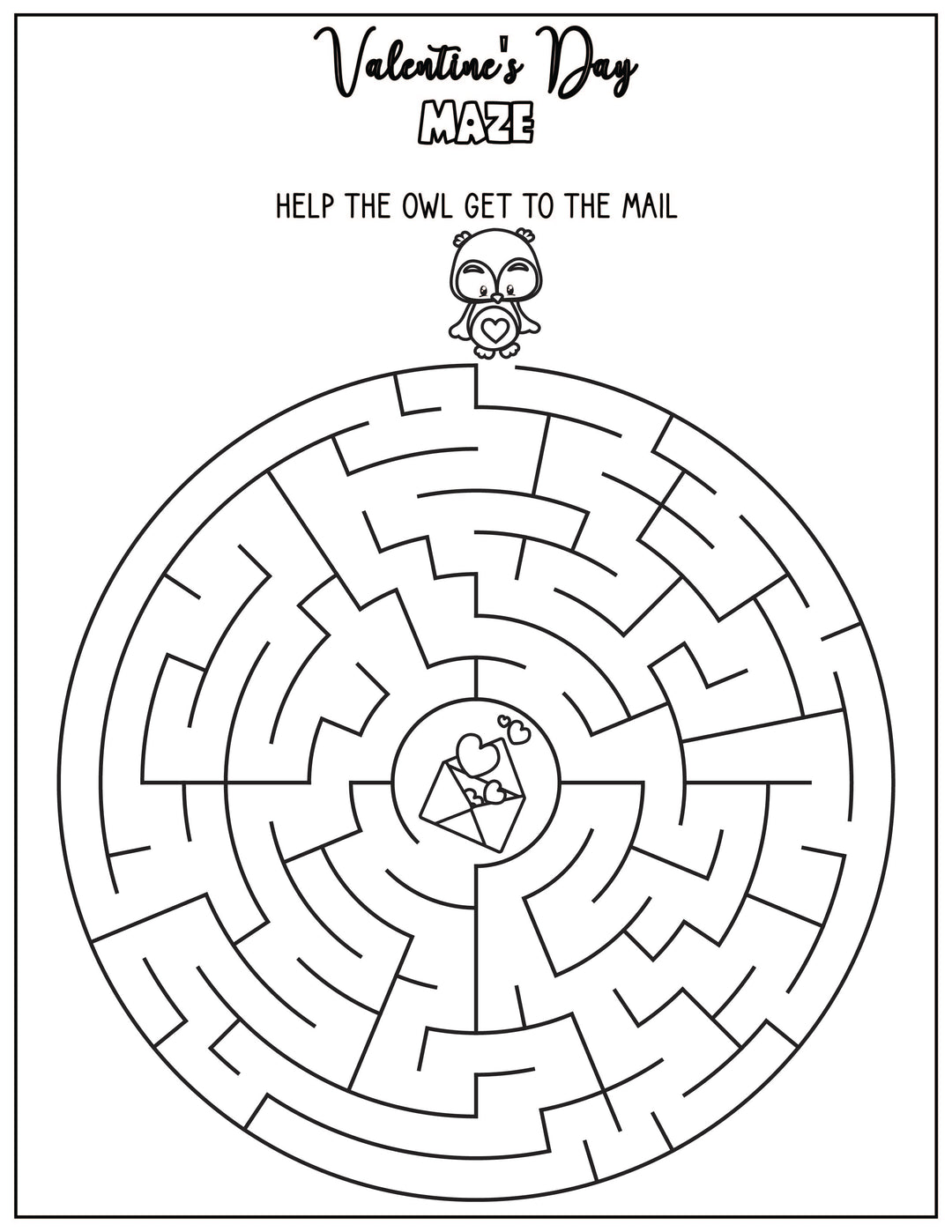 Valentine's Day Games and Activities Printable Pack