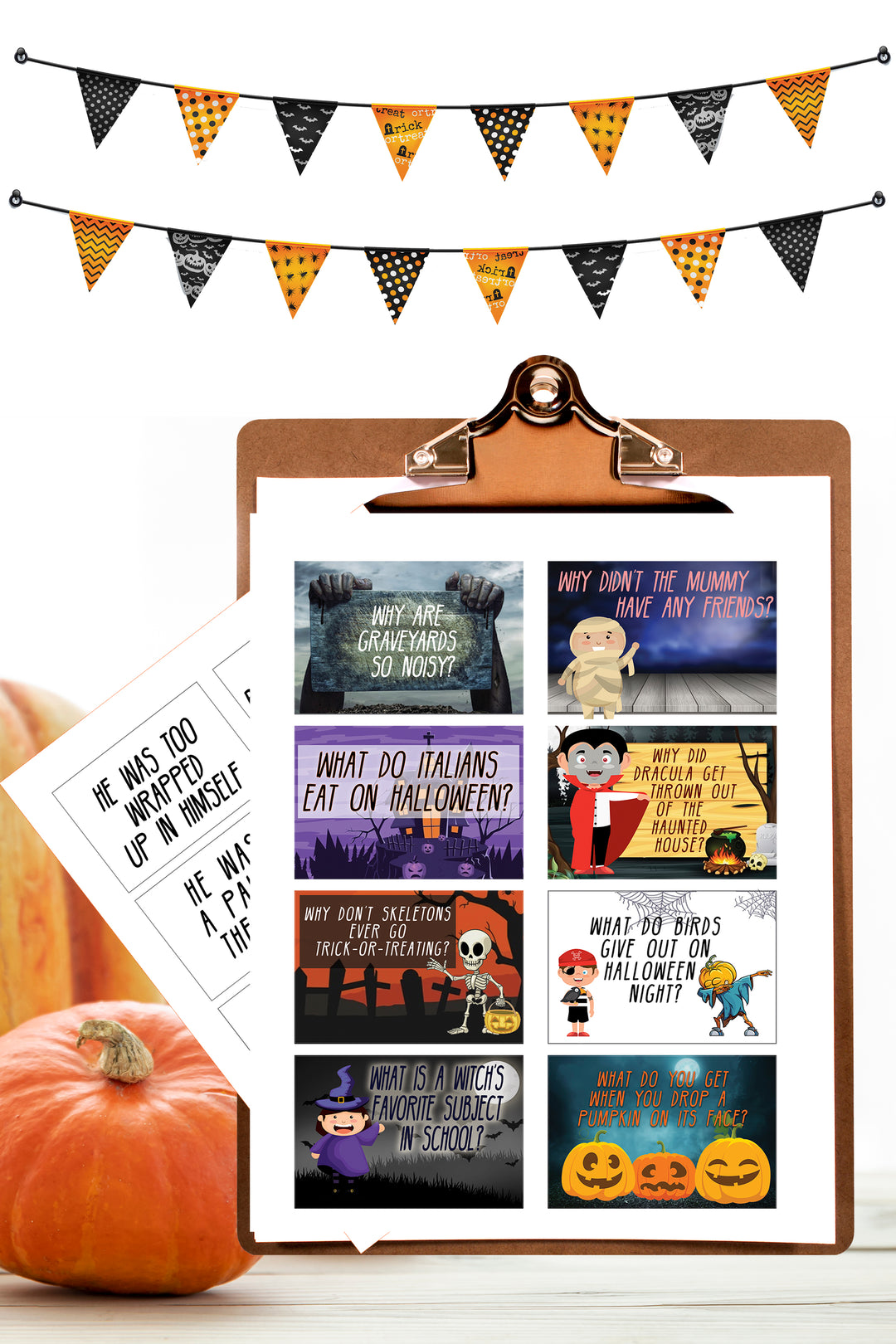 Spooky Fun Halloween Activities Printable Bundle