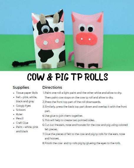 Animals and Nature Craft and Activity E-Book