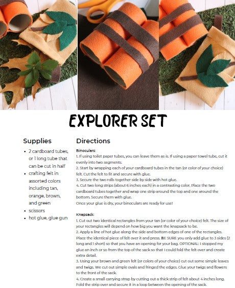 Animals and Nature Craft and Activity E-Book