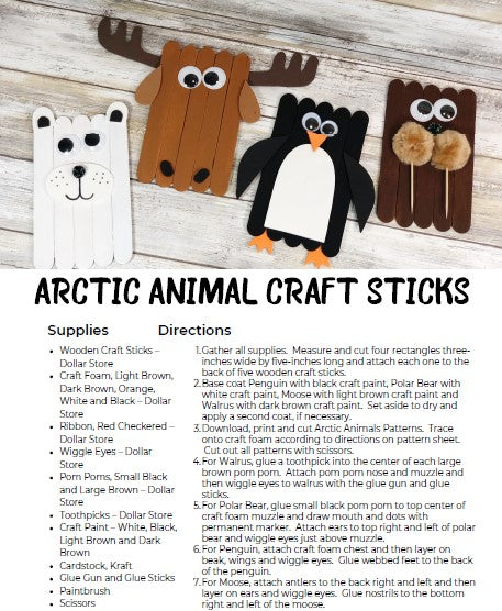 Animals and Nature Craft and Activity E-Book