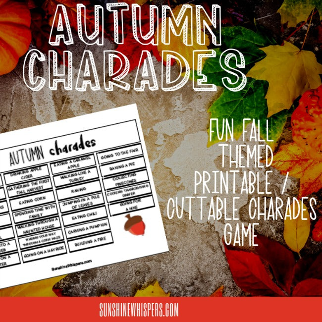 Fall Family Fun Activity Bundle