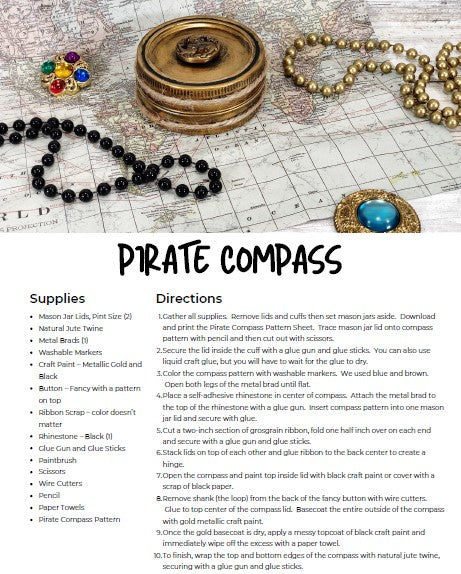 Pirates and Mermaids Craft and Activity E-Book