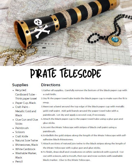 Pirates and Mermaids Craft and Activity E-Book