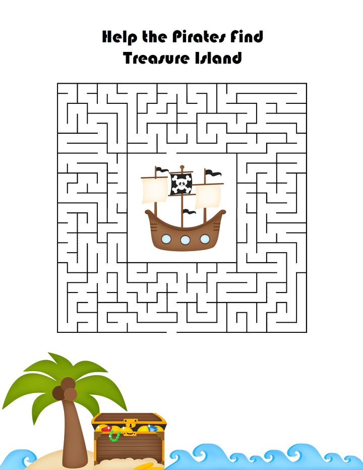 Pirate Activity Printable Pack