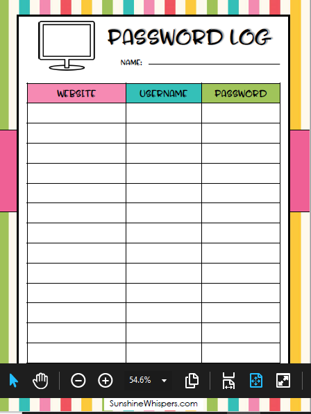 Printable Student Planner for 2020-2021 School Year