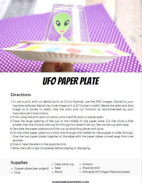 Outer Space and Aliens Craft and Activity E-Book